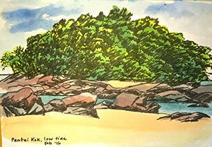 pantai-kok-sketching-pen-and-inks