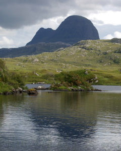 Suilven-from-Glen-Canisp - Sketching & Painting Holidays in Scotland