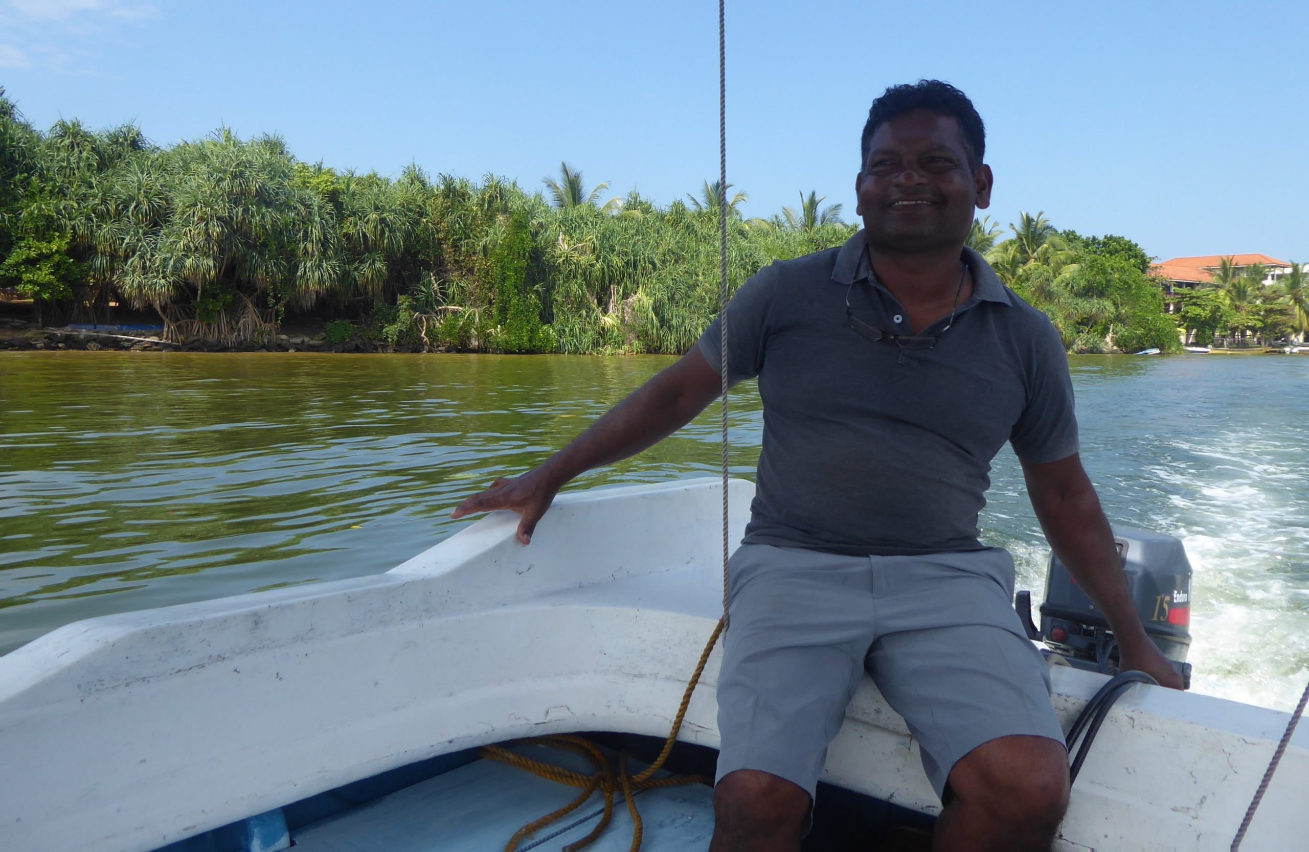 Nishan the boatman