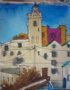 Sketch: Mosque, Bhalil