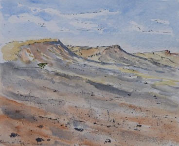 Sketch: Alice's fossil mountains