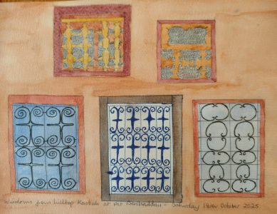 Sketch: Anita's windows