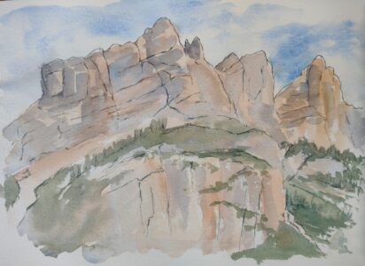 Sketch: At Capana Alpina