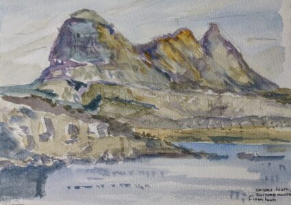 Sketch: Cliff's Suilven