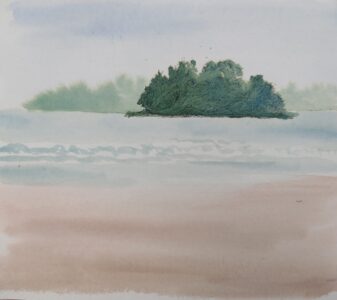 Sketch: Island, Weligama Bay