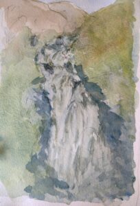 Sketch: Kirkaig Falls, Joanna