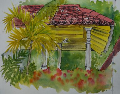 Sketch: Orchard House, Galle