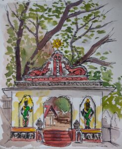 Sketch: Pothgul Rajahmaha Vijara
