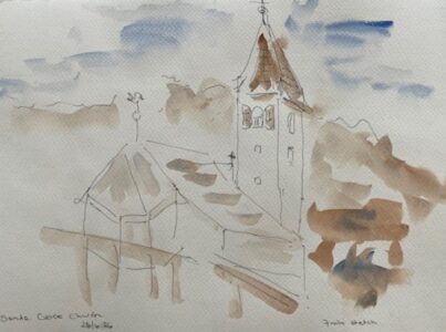 Sketch: Speed sketching, Santa Croce