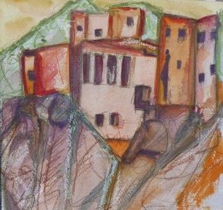 Sketch: Therese's kasbah