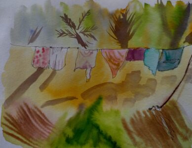 Sketch: Washing, Jose
