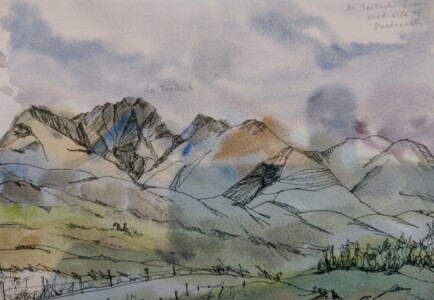 Sketch: Surinder's An Teallach