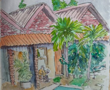 Sketch: Negombo Nature Villa