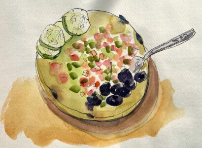 Sketch: Moroccan salad